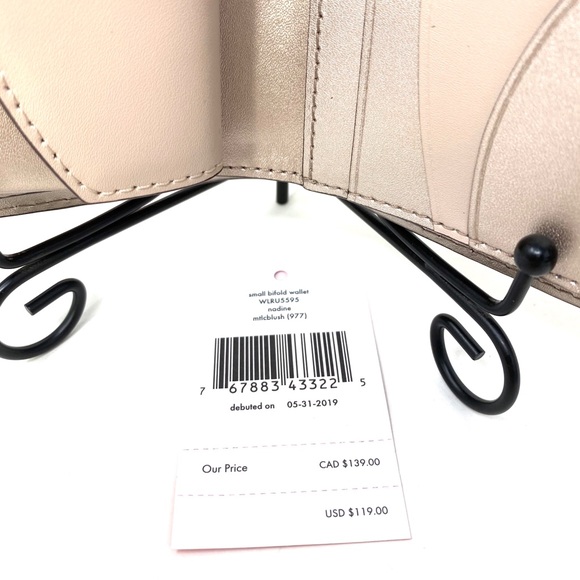 Kate ♠️ Spade Small Bifolder Wallet Nadine lush - Picture 5 of 7